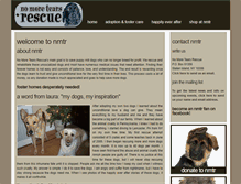 Tablet Screenshot of nomoretearsrescue.com